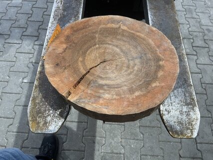 Rosewood schijf, Dikte 80mm, Ø 350mm